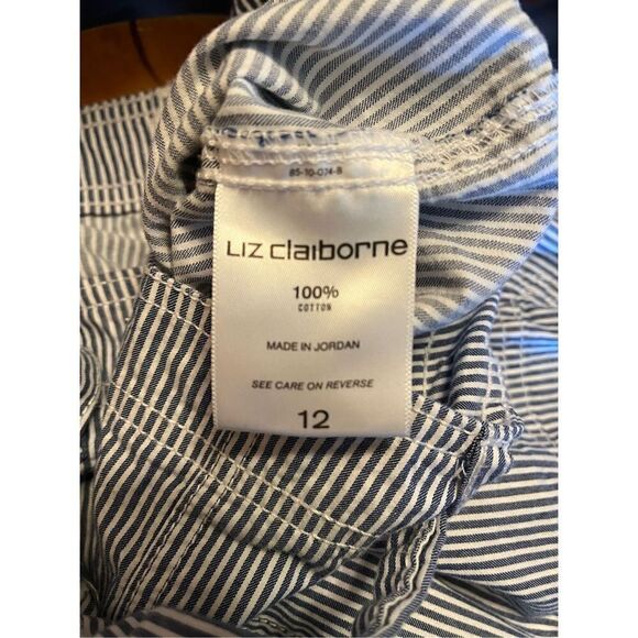 Liz Claiborne classic striped pants size 12 (1716) - Picture 5 of 5
